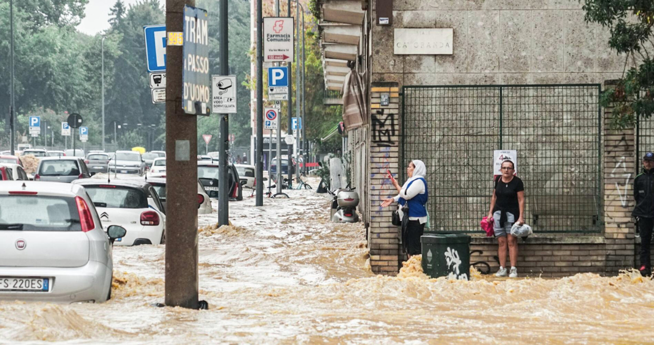 Schwere Unwetter Italien